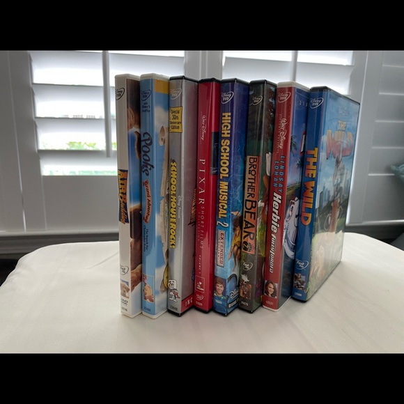 Used - Disney Animated Children Kids Family Movies DVD Lot of 8 - Picture 1 of 1